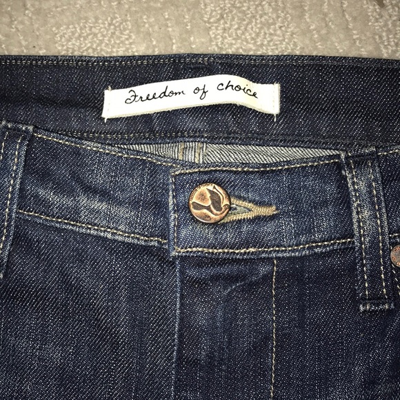 FREEDOM OF CHOICE dark blue jeans, size 27. Great condition! 🤗💙 - Picture 7 of 8